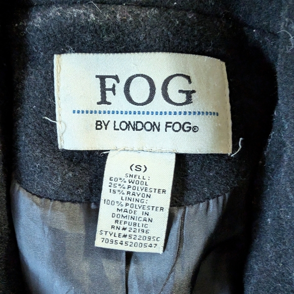 London Fog Women's Single Breasted Peacoat Size S - Picture 6 of 7